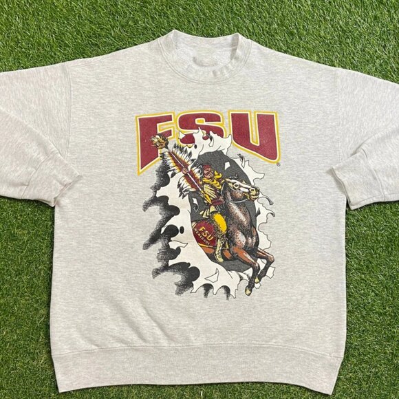 Florida State University Shirt NCAA Florida State FSU Seminoles Sweatshirt - Picture 1 of 2